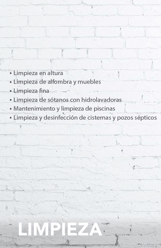 LIMPIEZA Imagen Limpieza